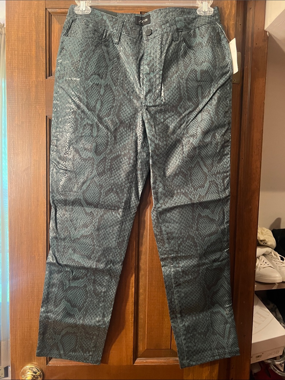 Joes JeanSnake Print High-Rise Pants